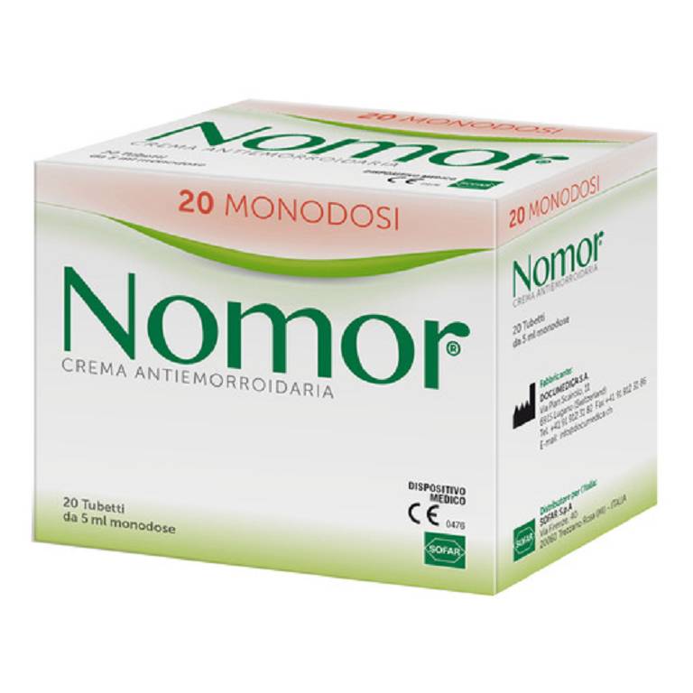 NOMOR CREMA ANTIEMORROID 20TUB