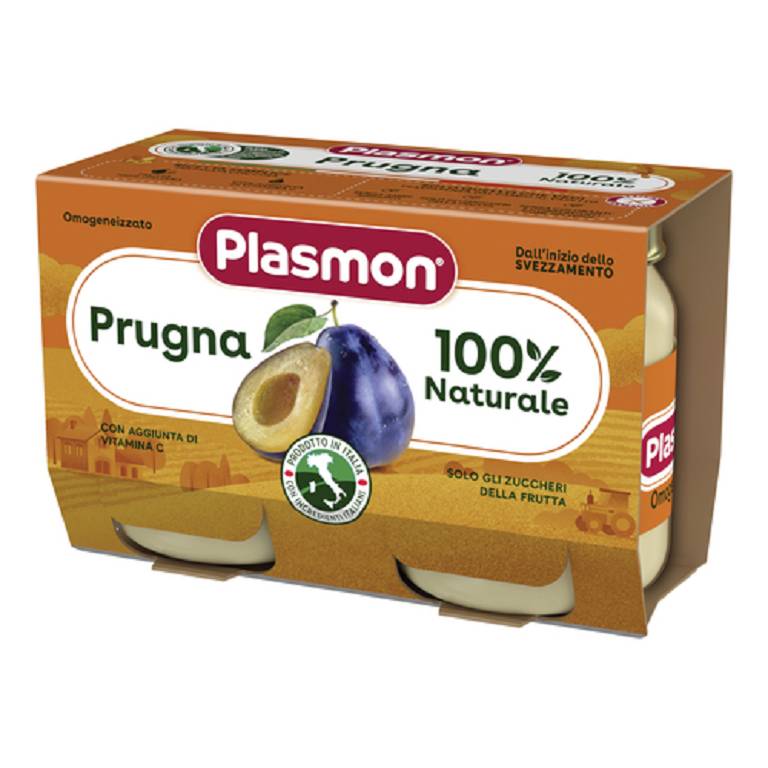 PLASMON OMOG PRUGNA 2X104G