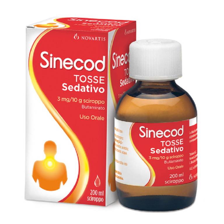 SINECOD TOSSE SED*200ML3MG/10G